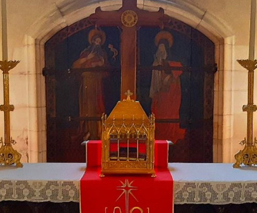 Garde d’honneur des reliques de saint Jean-Baptiste